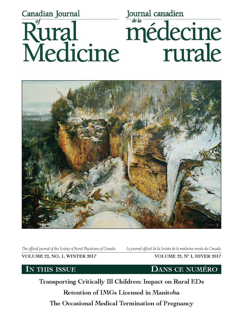 CJRM Winter 2017 v22 cover