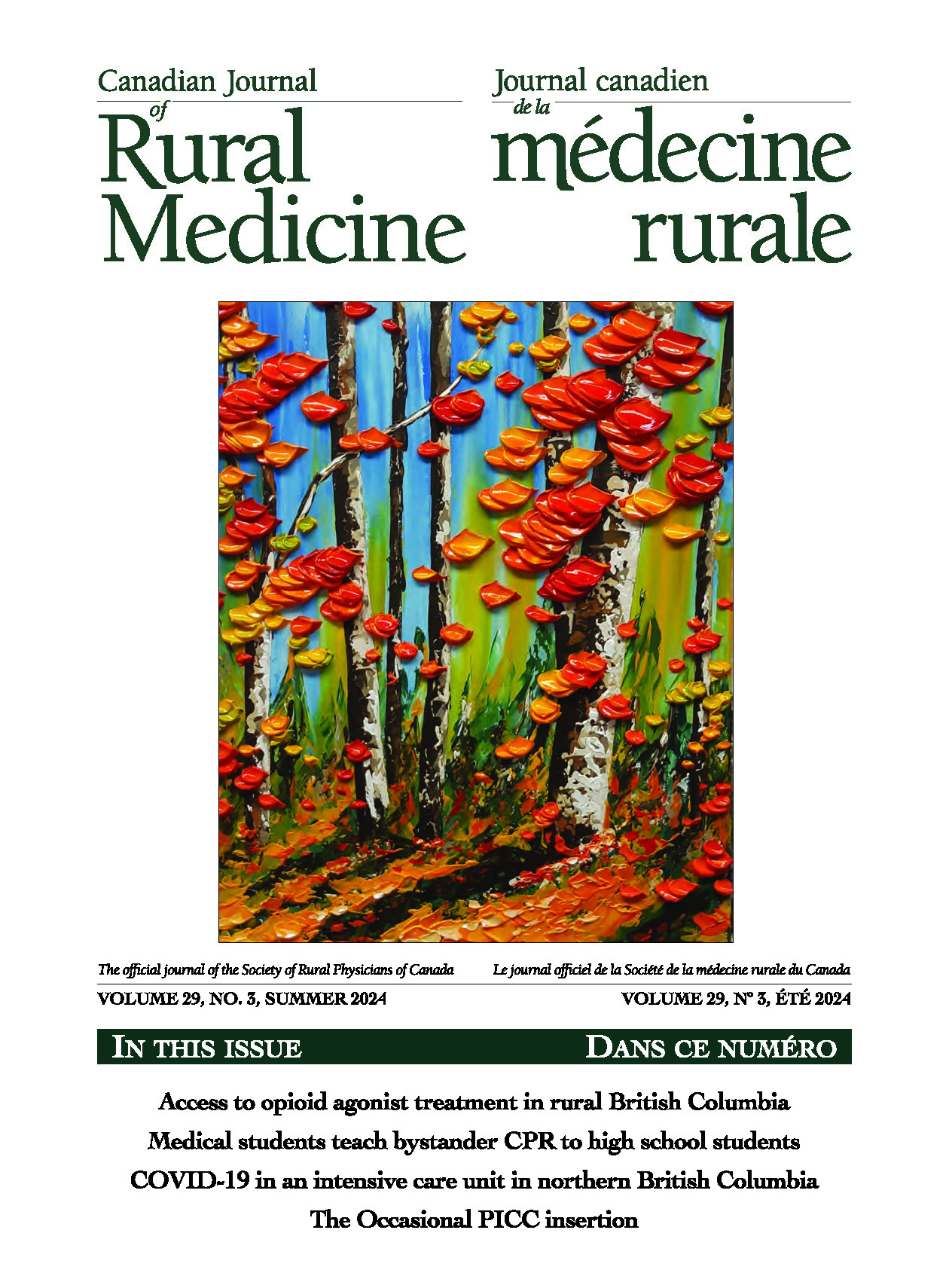 CJRM Summer 2024 v29 cover