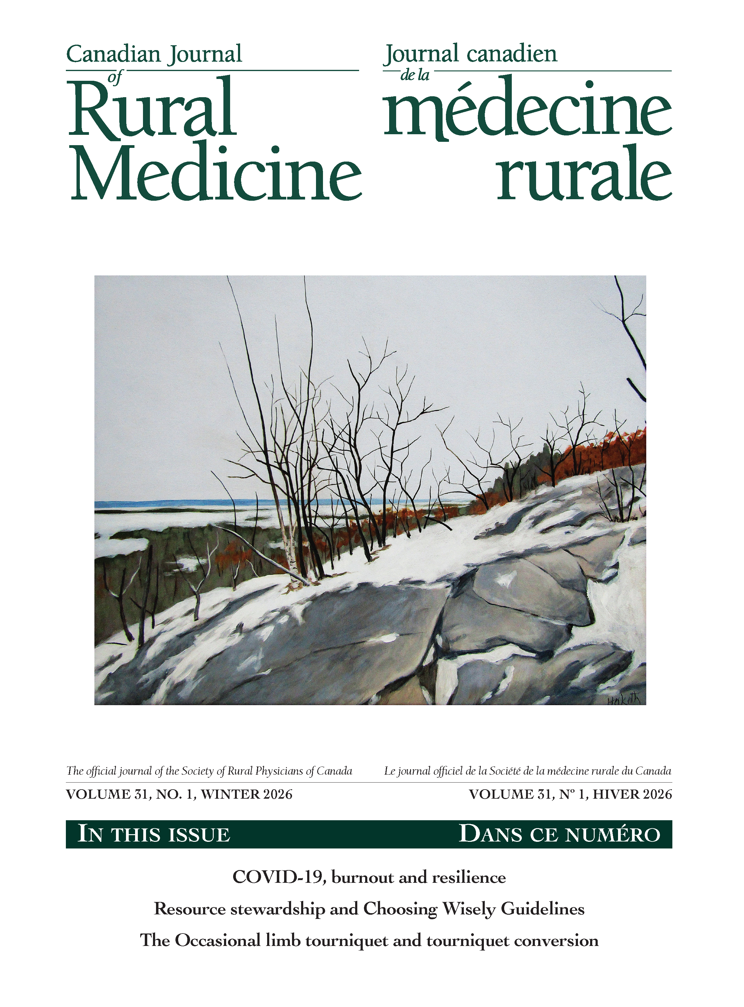 CJRM Winter 2026 v31 cover