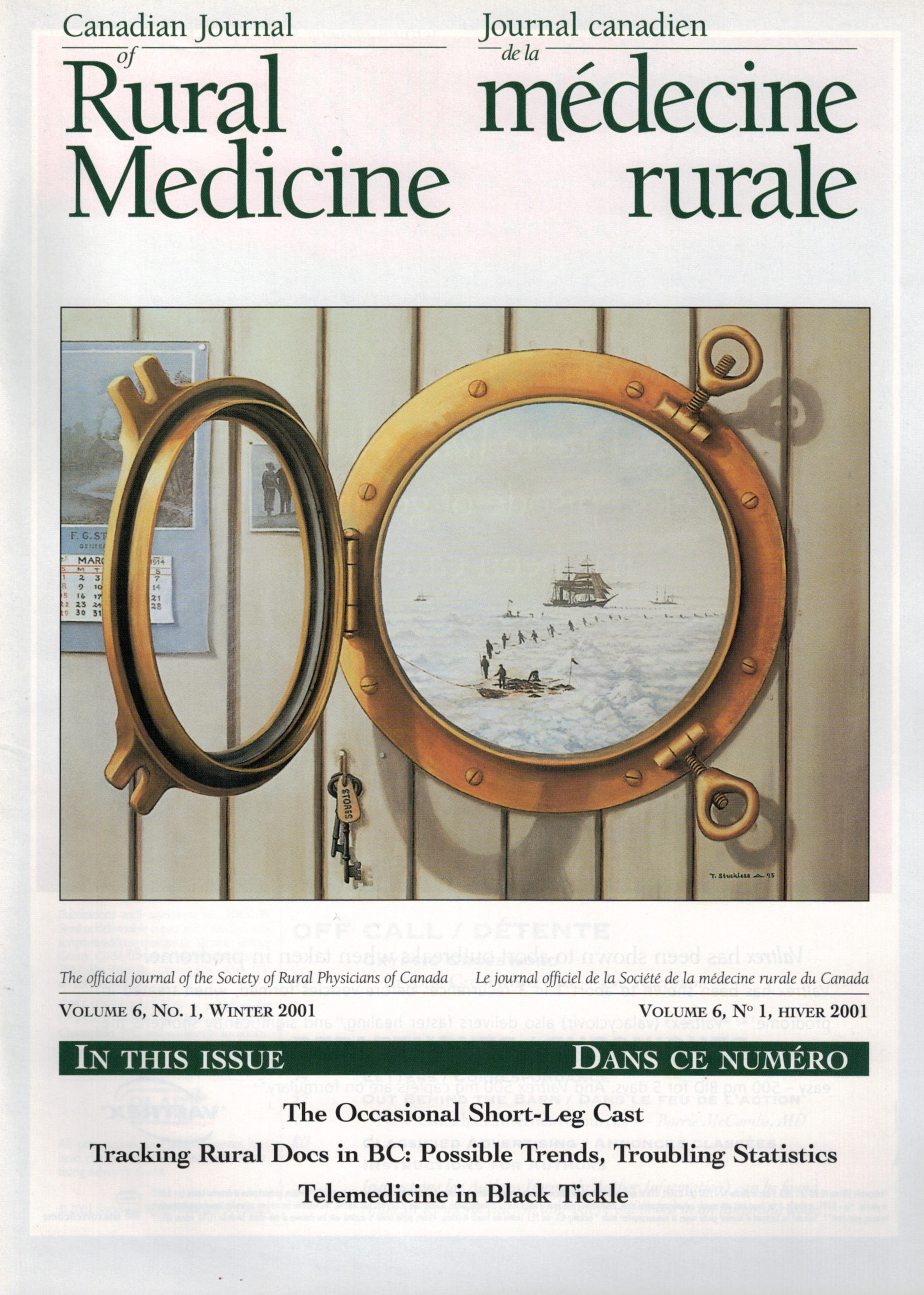 CJRM Winter 2001 v6 cover